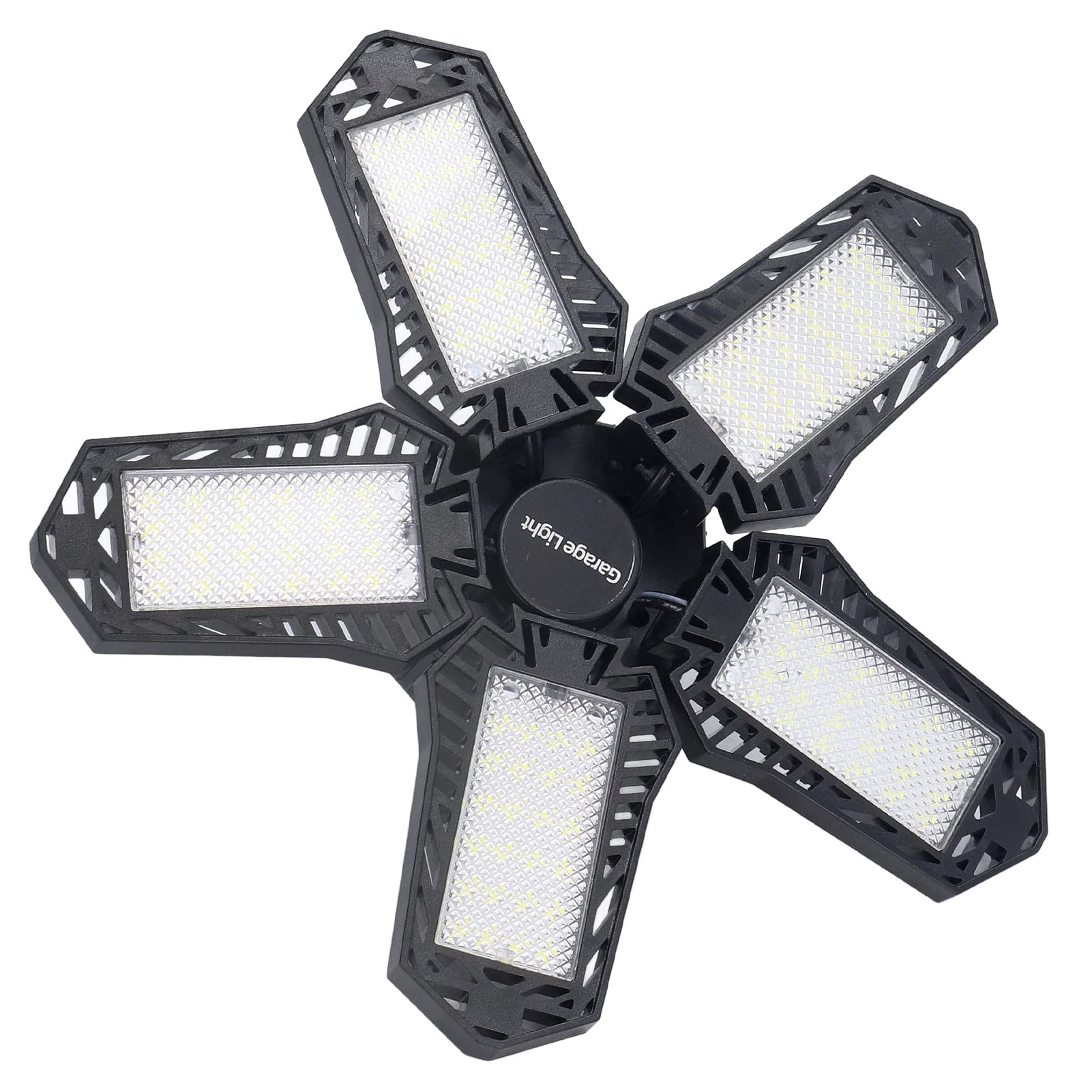 YUMILI LED Folding Ceiling Light - Warehouse Workshop Light, E27 20W 1500LM, 85-265V for Warehouse, Corridor