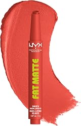 NYX Fat Oil Matte Lip Click Coral Cuddlin High-Pigment Lipstick 12H