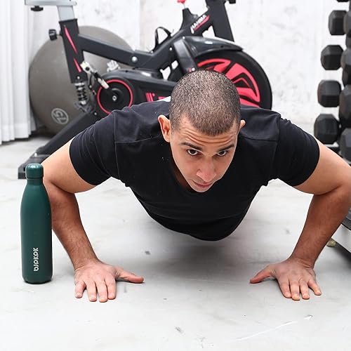 BJPKPK 25oz Insulated Stainless Steel Water Bottle for Travel Keep