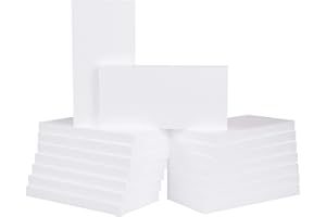 SILVERLAKELLC Silverlake Craft Foam Block - 16 Pack of 6x12x1 EPS Polystyrene Blocks for Crafting, Modeling, Art Projects and Floral Arrangements - Sculpting Sheets for DIY School & Home Art (16 Pack)