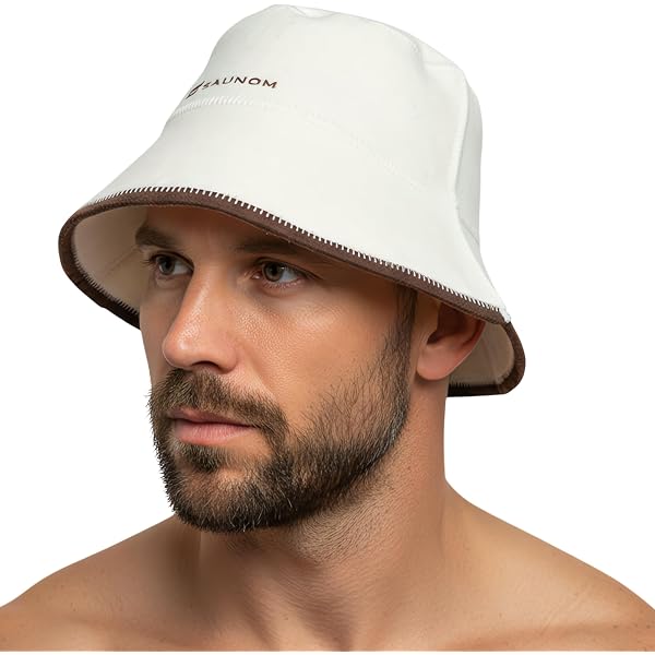 Lialys 100% Wool Sauna Hat With Hook | Steam Room & Sauna Accessory For Men & Women – Heat Protection Headrest-1170793