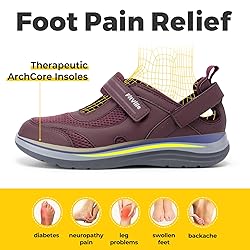 FitVille Diabetic Shoes for Women Extra Wide Width