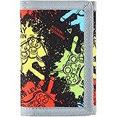 Lamumu Kids Wallet for Boys Ages 4-12, Gamer Wallet with Coin Pocket, Novelty Gift for Christmas/Birthday