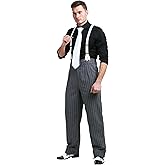 Men's Underboss Gangster Costume 1920s Gangster Costume