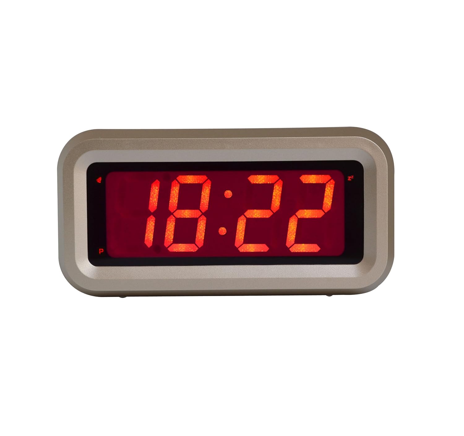 Kwanwa Digital LED Alarm Clock With Big 1.2" LED Time Display And Wall