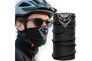 Neck Gaiter for Women Men,Ice Silk Protection Headband,Cooling Face Scarf,Lightweight Breathable Bandana for Outdoor Sports