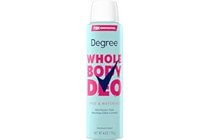 Degree Women Whole Body Deodorant Spray, Rose & Waterlily Scent, Aluminum Free 72H Odor Protection 4 oz