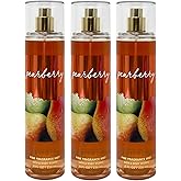 Bath & Body Works Pearberry Fine Fragrance Mist, 8 Oz - Pack of 3