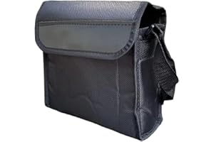 LEESONGNA Portable Nylon Binocular Case for 50mm, Lightweight Design, Shoulder Bags, Accessory Bag