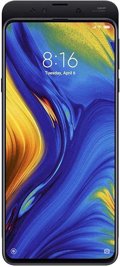 Amazon Com Xiaomi Mi Mix 3 128gb 6gb 6 39 Display Dual Sim 4g Lte Gsm Unlocked Multi Functional Magnetic Slider Smartphone W Wireless Charging Pad Black