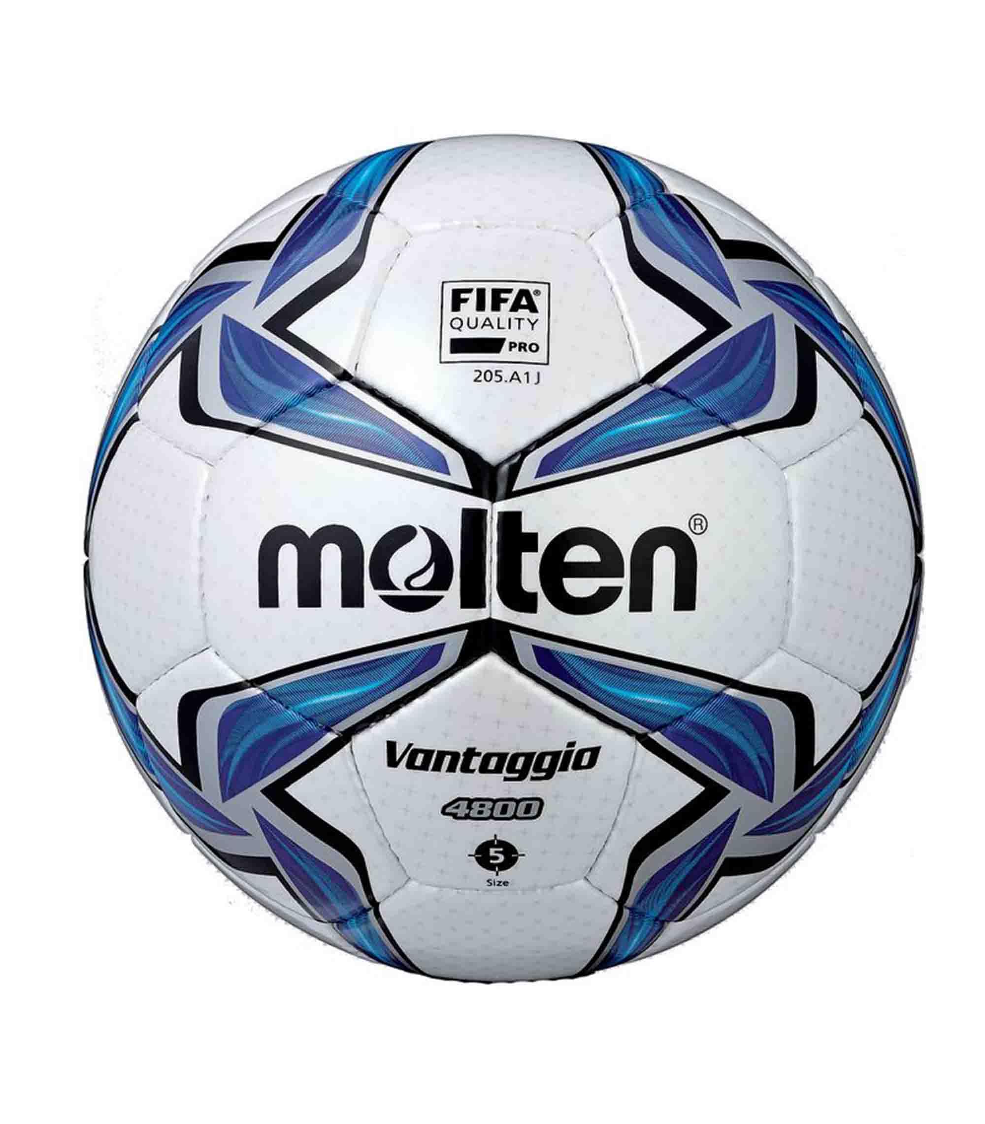 Molten F5A4800 Competition Ball White/Blue/Silver 5