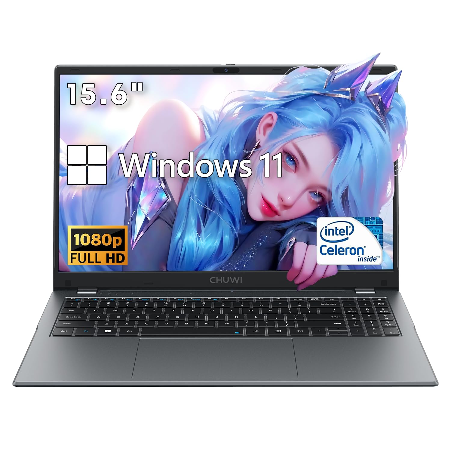 CHUWI HeroBook Plus Laptop 15.6'', 8GB RAM, 256GB