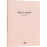 Bible Study Journal - Prayer & Christian Journals with Church Notes Notebook | Christian Gifts for Women with Bible Study Supplies & Devotional Journaling Kit, Pink