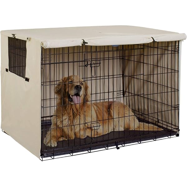 新品未読品 Precision Pet Indoor Outdoor Crate Cover for Size 5000 Crates Tan