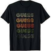 Love Heart Guess Tee Grunge Vintage Style Black Guess T-Shirt