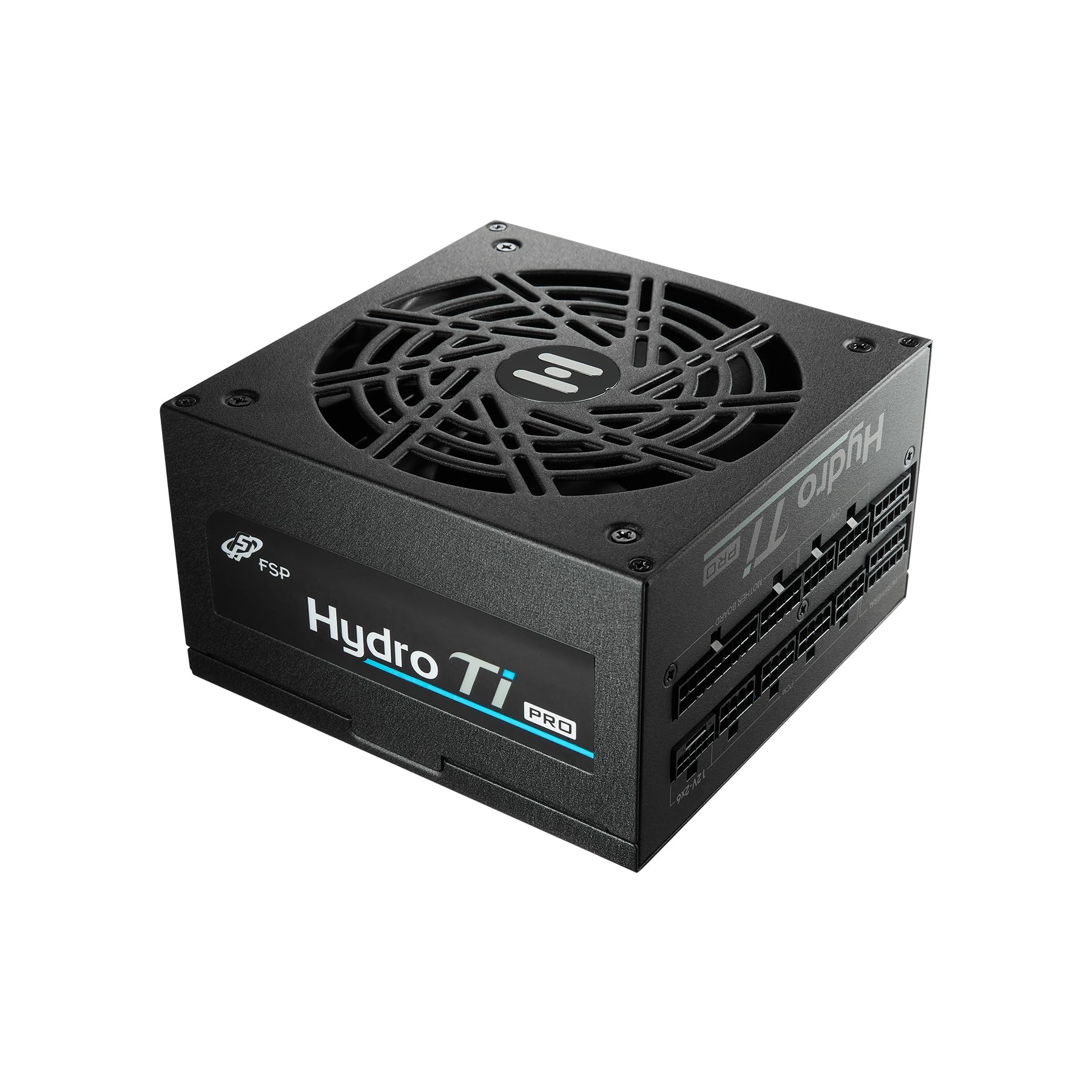 Photo 1 of FSP Hydro Ti PRO 1000W Power Supply, ATX3.1 PCIe 5.1 Ready, 80 Plus & Cybenetics Titanium Efficiency, Native 12V-2x6 Connector, Lambda A++ w/135mm FDB Fan, 10 Year Warranty (HTI-1000M-GEN5)