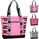 Boomistry Travel Tote Bag for Women, Large Waterproof Beach Bag for Daily | Large, Waterproof, for Daily