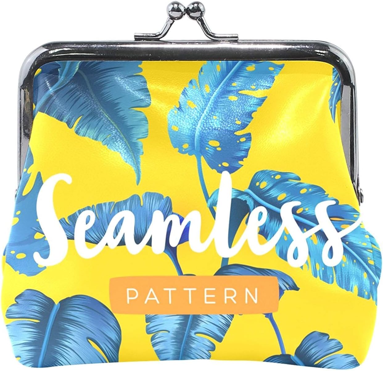 Coin Purses Tree River Mountain Monet Kiss-lock Buckle Clutch Cosmetic Bags