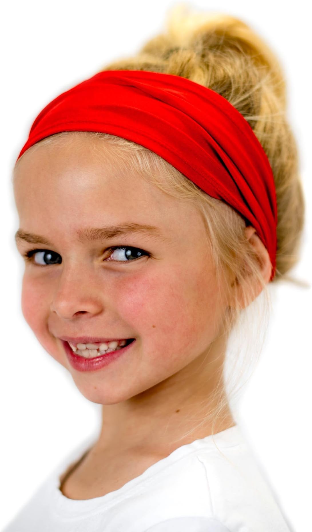 Everfan Kids Headband | Athletic Stretch Sweatband for Running Yoga and Crossfit