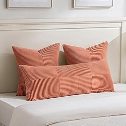 Fancy Homi 2 Packs Coral Euro Decorative Throw