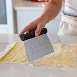 KitchenAid Stainless Steel All-Purpose Scraper and Dough Cutter Black view 5