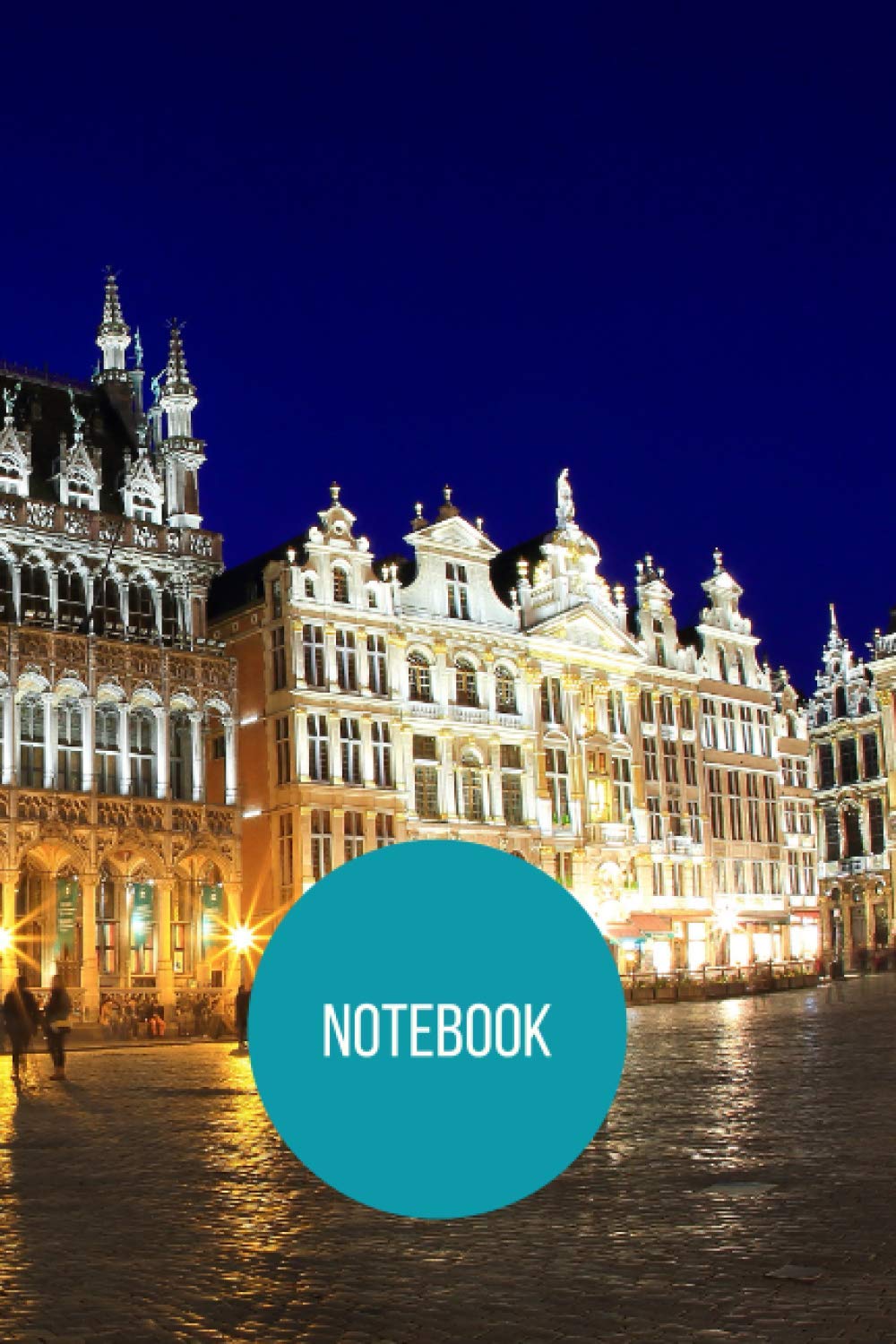 Brussels Notebook: blank lined composition journal | Brussels notebook | 100 pages