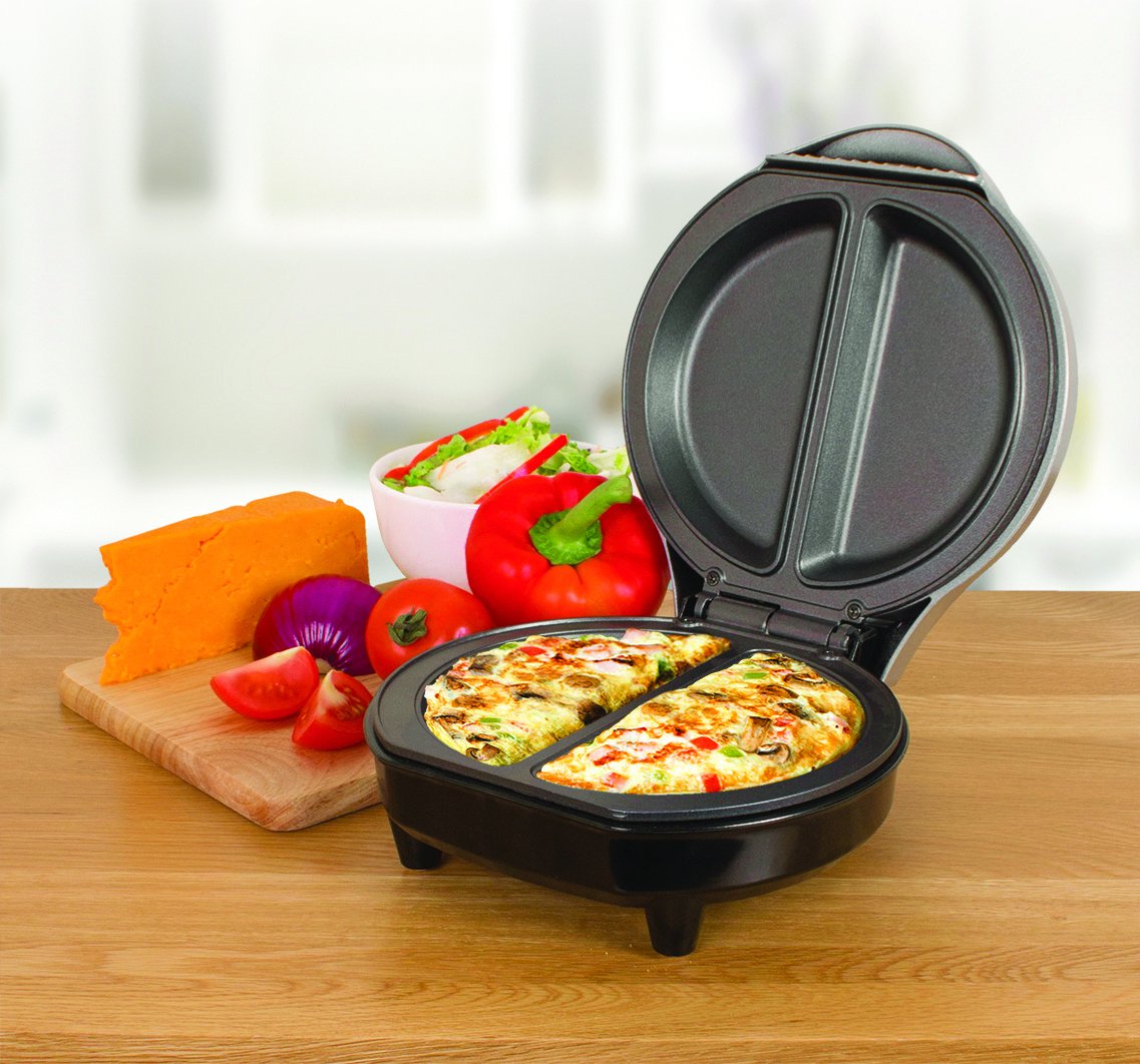ELECTRIC 750W OMELETTE OMLETTE MAKER FRYING PAN EGG COOKER BREAKFAST