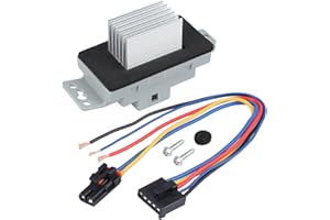 Handor 15-81773 HVAC Fan Blower Motor Resistor Complete Kit with Harness Compatible with Chevy Silverado Tahoe Suburban Tahoe Impala Limited GMC Sierra Yukon XL, Replacement# JA1639 89019351 RU631