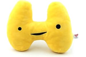 I Heart Guts Thyroid Plush - Burn, Thyroid, Burn! - 11" Thyroid Support Stuffed Toy for Thyroidectomy Surgery Gift, Thyroid Cancer Plush Pillow, Hypothyroid Gifts