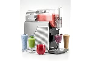 Homintell 68oz Slushie Machine for Home, 6 Presets Frozen Drink Machine with Adjustable Temperature, for Slushies, Milkshakes