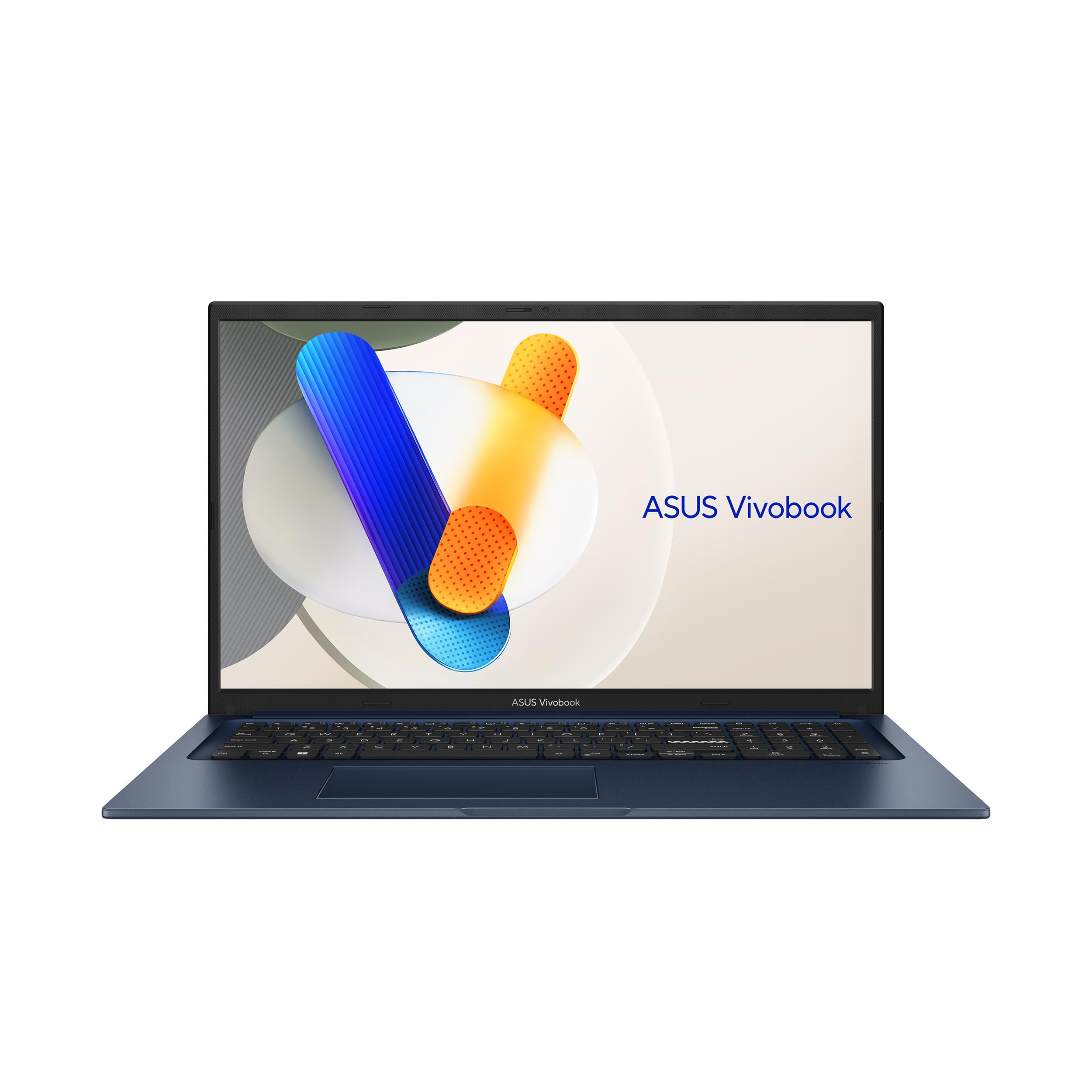 ASUS Vivobook 17 Laptop - 17.3” FHD Display - Intel® Core™ 3 100U - 8GB RAM - 512GB SSD - Windows 11 Home - Quiet Blue - F1704VA-AS34