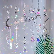 Crystal Wind Chimes, Indoor Window Rainbow Maker Crystal Wind Chimes, Indoor Window Rainbow Maker