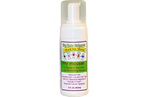 MY HAIR HELPERS NATURAL LICE REMOVAL Foam Mousse | Natural Lice Removal for Kids | Mint | Works on 1-2 Children | 4 fl ounces
