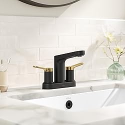 KRAUS Indy Centerset Bathroom Faucet in Spot-Free