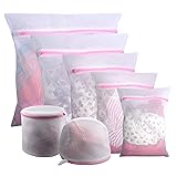 GOGOODA 7Pcs Mesh Laundry Bags for Delicates with