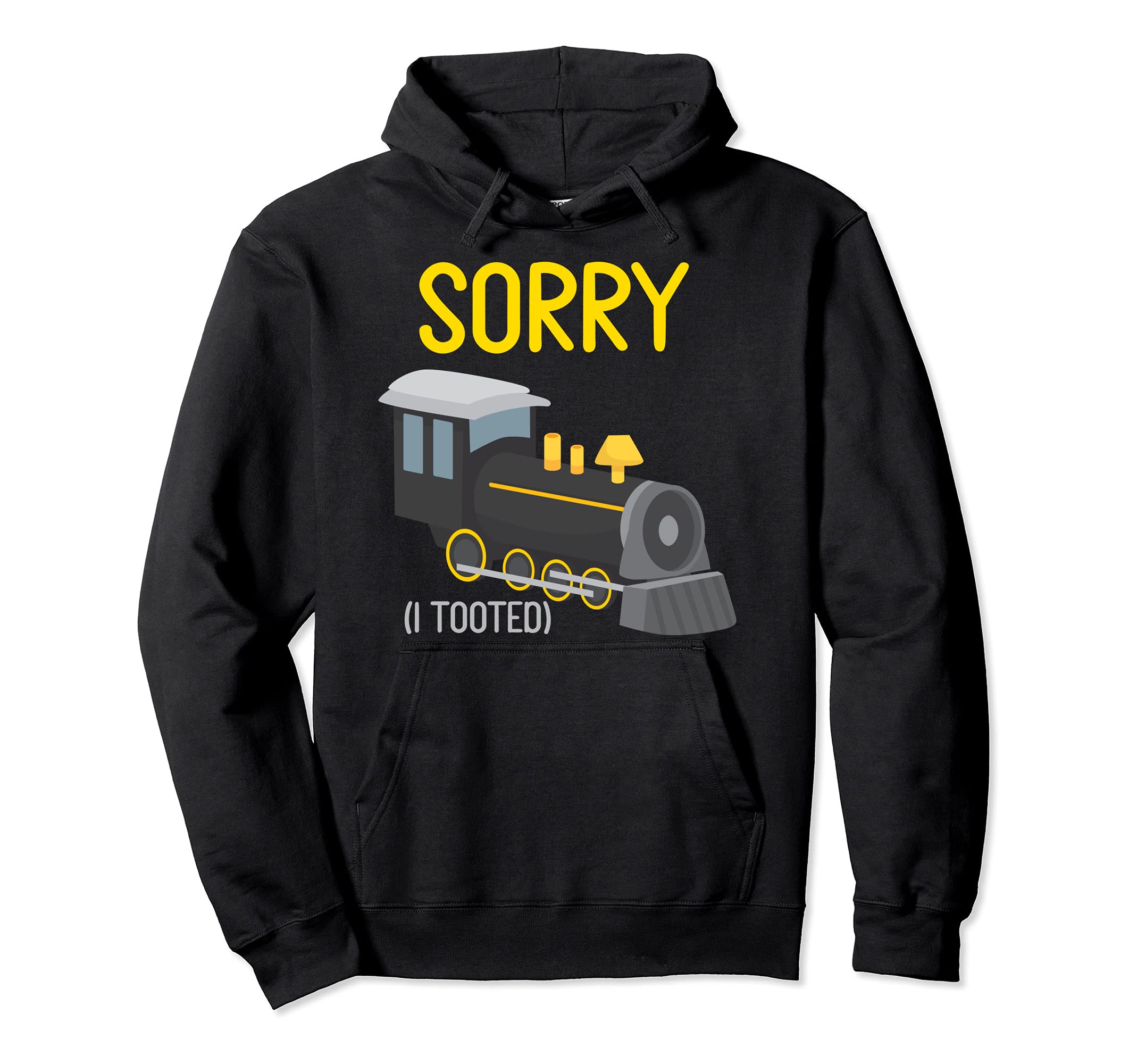 Sorry I Tooted Trains Lover Railfan Model Railroad Collector Pullover Hoodie
