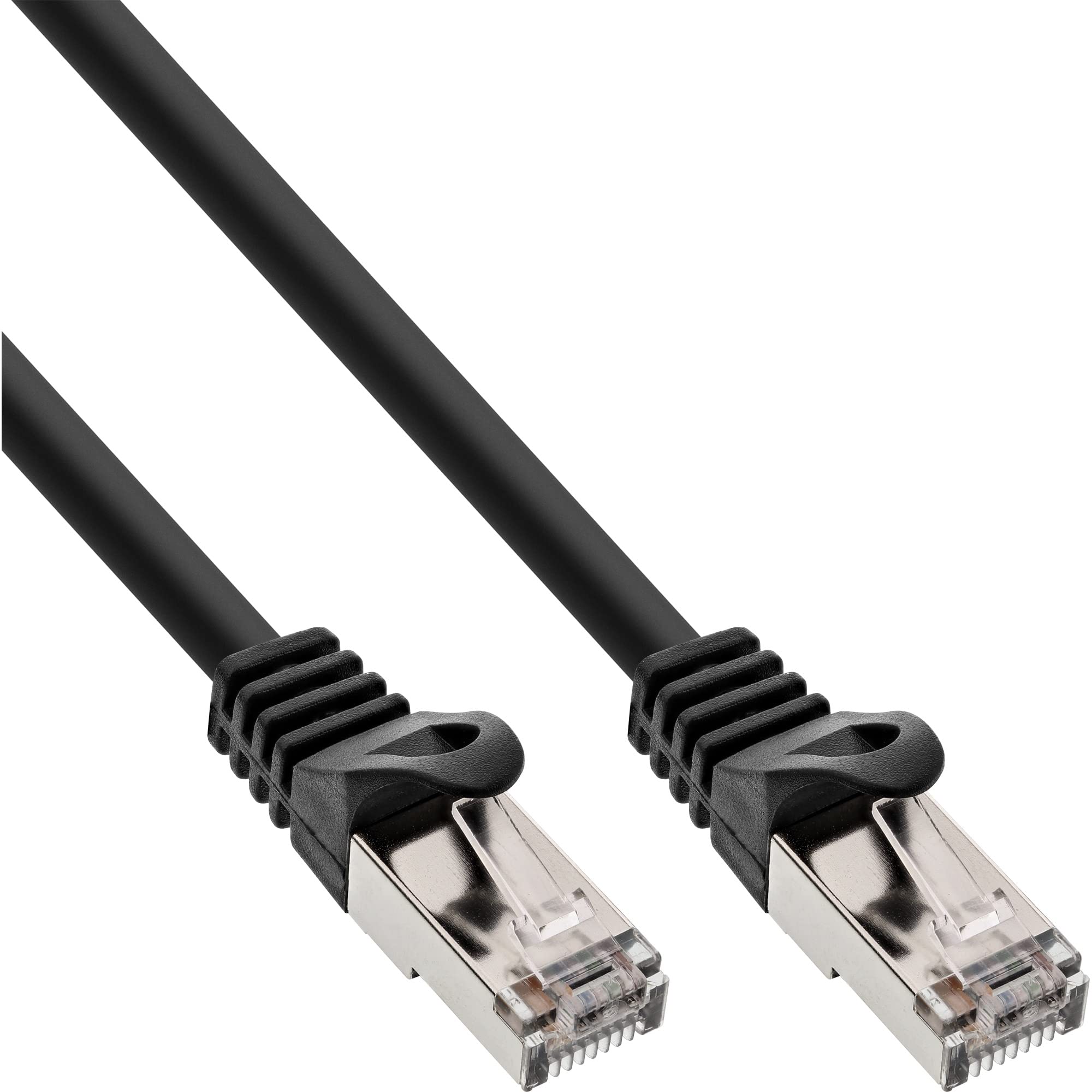 InLine® Patch Cable SF/UTP Cat.5e 5 m Black
