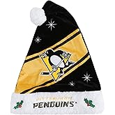 FOCO NHL Team Logo High End Holiday Santa Cap Hat