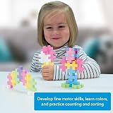 PLUS PLUS BIG Building Blocks Toy 100 Large Durable Pieces Pastel Box view 3
