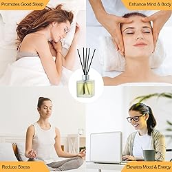 Brakula Reed Diffuser Set, Lemon & Verbena Scented