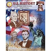 Mark Twain American History Workbook, Grades 6-12, US History of People and Events from 1607-1865, Declaration of Independenc