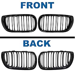 BILLDIO E46 Grill - Front Kidney Grill Double Slats