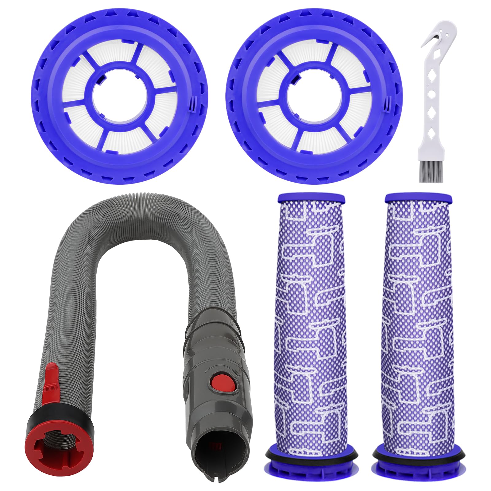 Photo 1 of 5PCS DC41 Hose Filter Replacement for Dyson DC41 DC65 DC66 UP13 UP20 UP30 Ball/Ball Animal/Ball Animal 2 & 3, Compare to Part 920769-01&920640-01