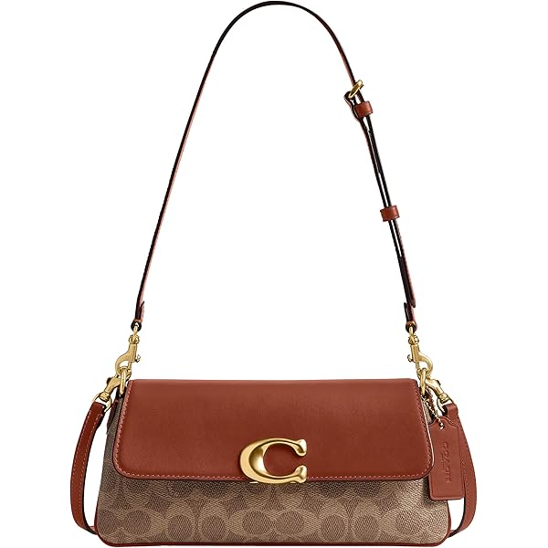 極美品 Coach Soho Brown Shoulder Hand Bag COACH Soho Brown Leather Medium Hobo Shoulder Handbag
