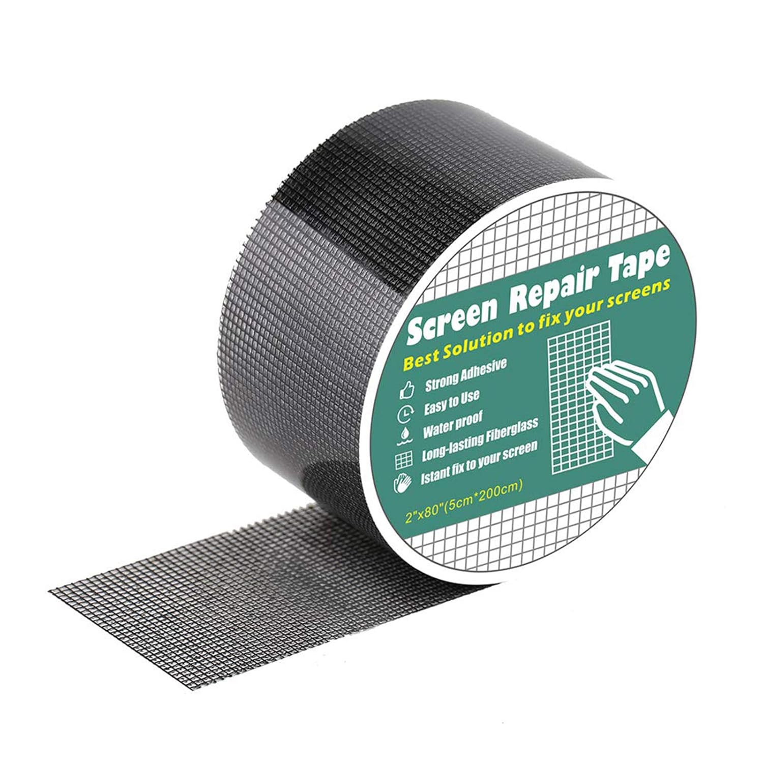 6.56ft Window Screen Repair Kit Tape Strong Adhesive Amazon.in