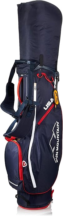 Amazon Co Jp サンマウンテン 定番シリーズ 軽量 キャディバッグ 2 5 9インチ 1 2kg 47インチ対応 267 ゴルフ ネイビー シューズ バッグ