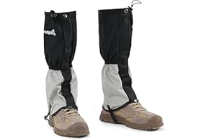 ORRINSPORTS Waterproof Adjustable Leg Gaiters for Men and Women Snow Boot Gaiters for Hiking in Hunting Sand and Mud Mountain Climbing or Snowshoeing