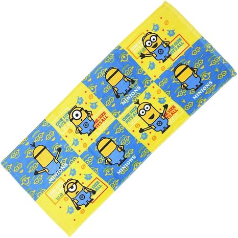 Amazon 260 Minions ミニオンズｃ キャラクターフェイスタオル キャラクター 綿 洗顔 手洗い 外出 携帯 手拭 ギフト プレゼント フェイスタオル ホーム キッチン オンライン通販