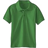 Andrew Scott Boys Multi Pack Short Sleeve Pique Polo Shirts | School Camp Uniform Cotton Shirts | 3 Pack & 5 Pack