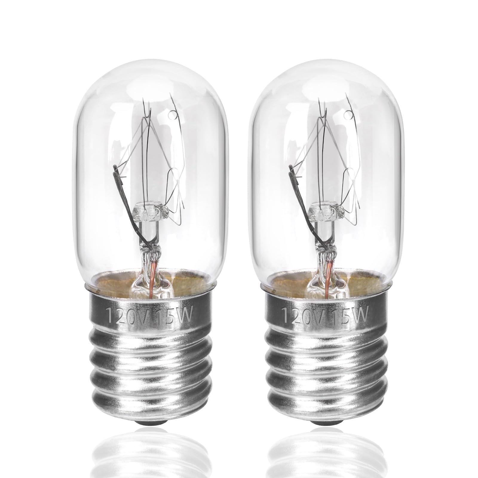 Photo 1 of 2-Pack 5015-6 Lamp Replacement Bulb,for for 10" Glitter and Lava Lamps, 15-Watt, 120V